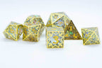 [Factory Second] Forged Opal Forged in Frost Dice Set (Resin Dice Encased in Metal) - 