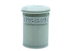 Trash Can Dice Jail: 3d Printed Grey Trash Can for Bad Dice D&D Dice Accessory - 