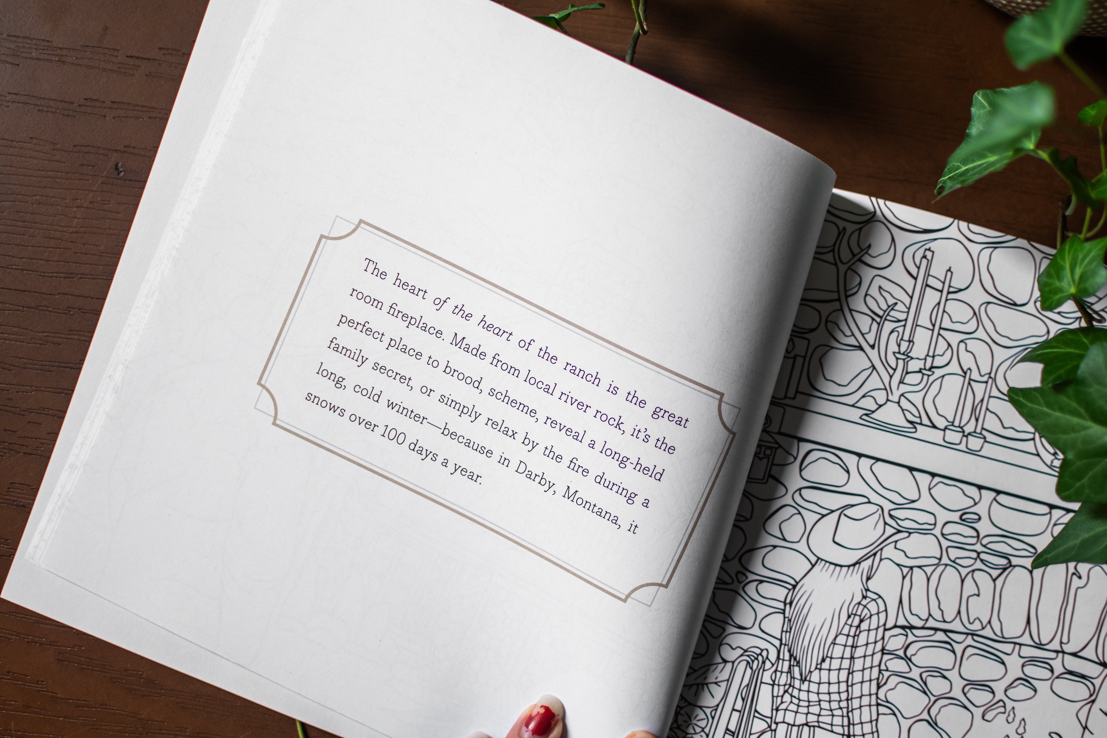 The Unofficial Yellowstone Coloring Book (Dover Adult Coloring Books)