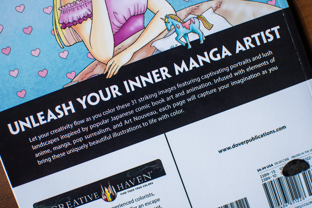 Creative Haven Manga Muses Coloring Book: Inspiring Anime, Manga, & Pop Surrealist Designs (Adult Coloring Books: Fantasy)