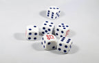 Custom USA Dice with Red White and Blue Theme Patriotic - 