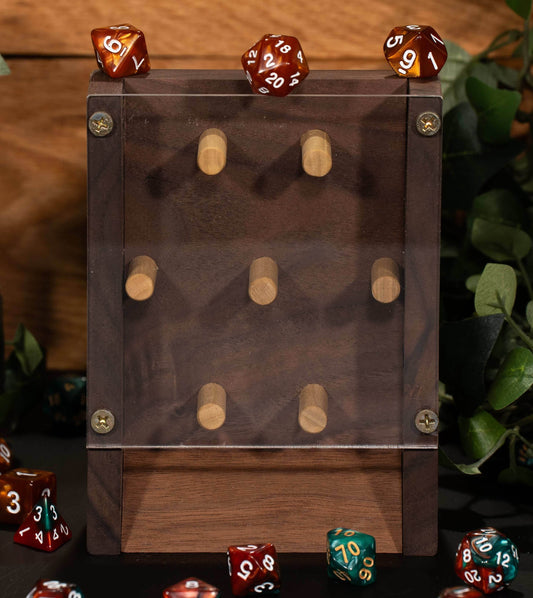 Dice Tower - Walnut