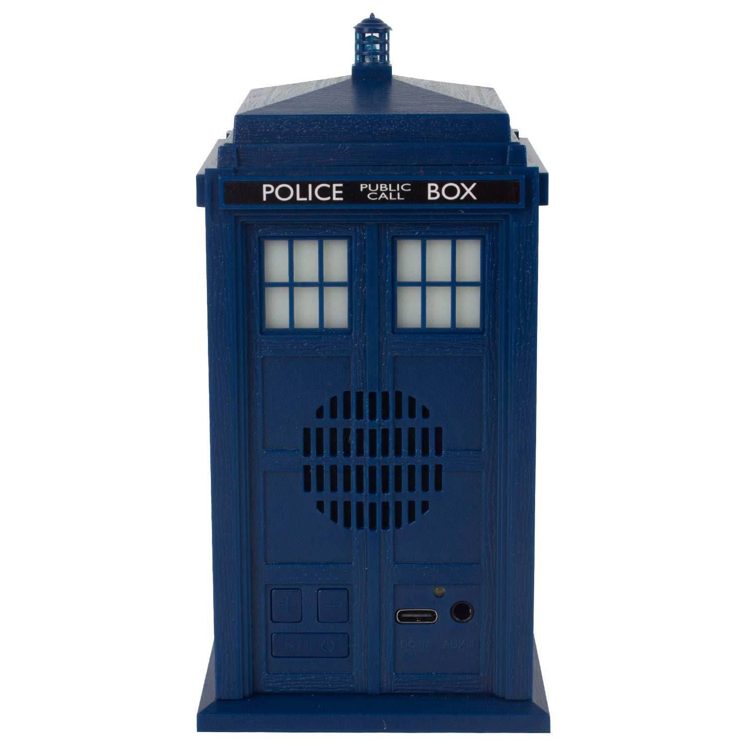 Doctor Who TARDIS Portable Bluetooth® Speaker with LED’s and Sound Effects - 