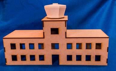 15mm Airport Terminal Building with Control Tower - 15MMDF167 - 