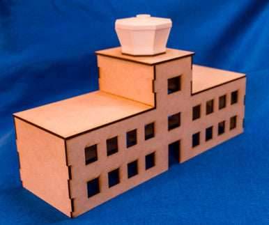 15mm Airport Terminal Building with Control Tower - 15MMDF167 - 
