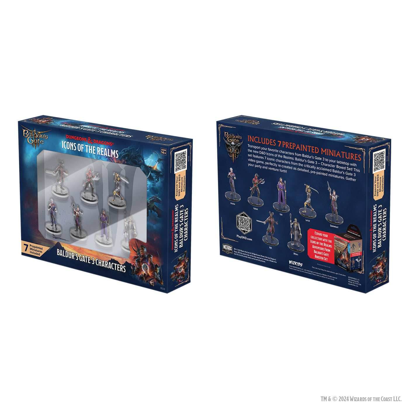 D&D Icons of the Realms: Baldur's Gate 3 - Character Boxed Set - 