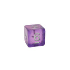 Dancing Lavender - 7 Piece DnD Dice Set | Acrylic RPG Gaming Dice - 
