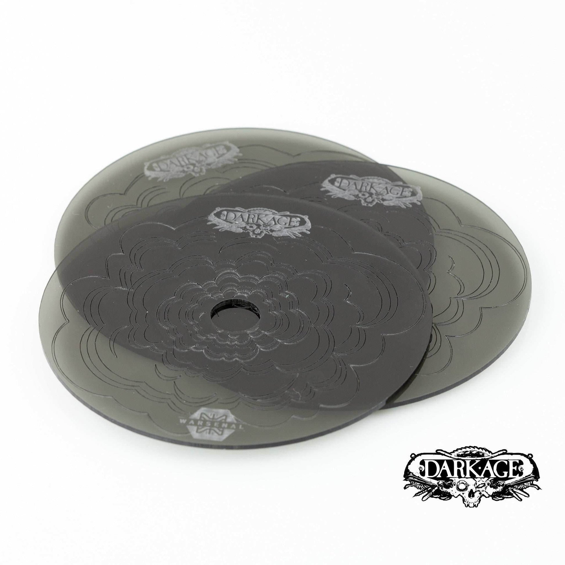 Dark Age Smoke Template Set - Full Set (3 B2, 3 B3)