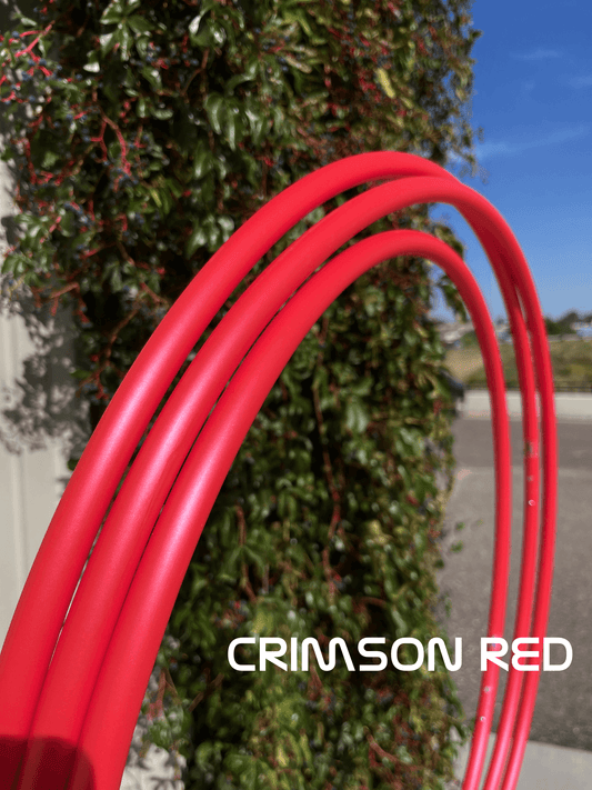 Crimson Red (5/8) Polypro Hula Hoop - 