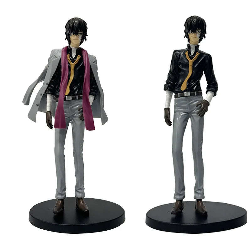 Dazai Osamu Action Figure, Anime BUNGO STRAY DOGS Figurines PVC Statue 23 cm