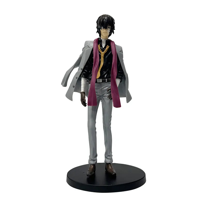 Dazai Osamu Action Figure, Anime BUNGO STRAY DOGS Figurines PVC Statue 23 cm