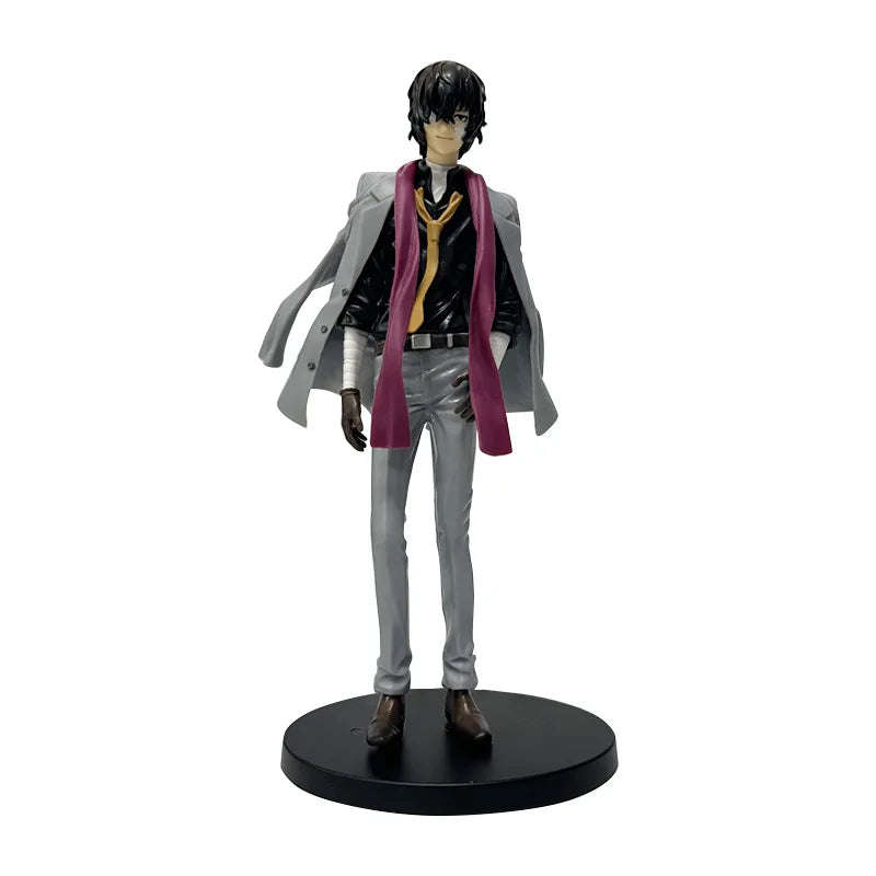 Dazai Osamu Action Figure, Anime BUNGO STRAY DOGS Figurines PVC Statue 23 cm