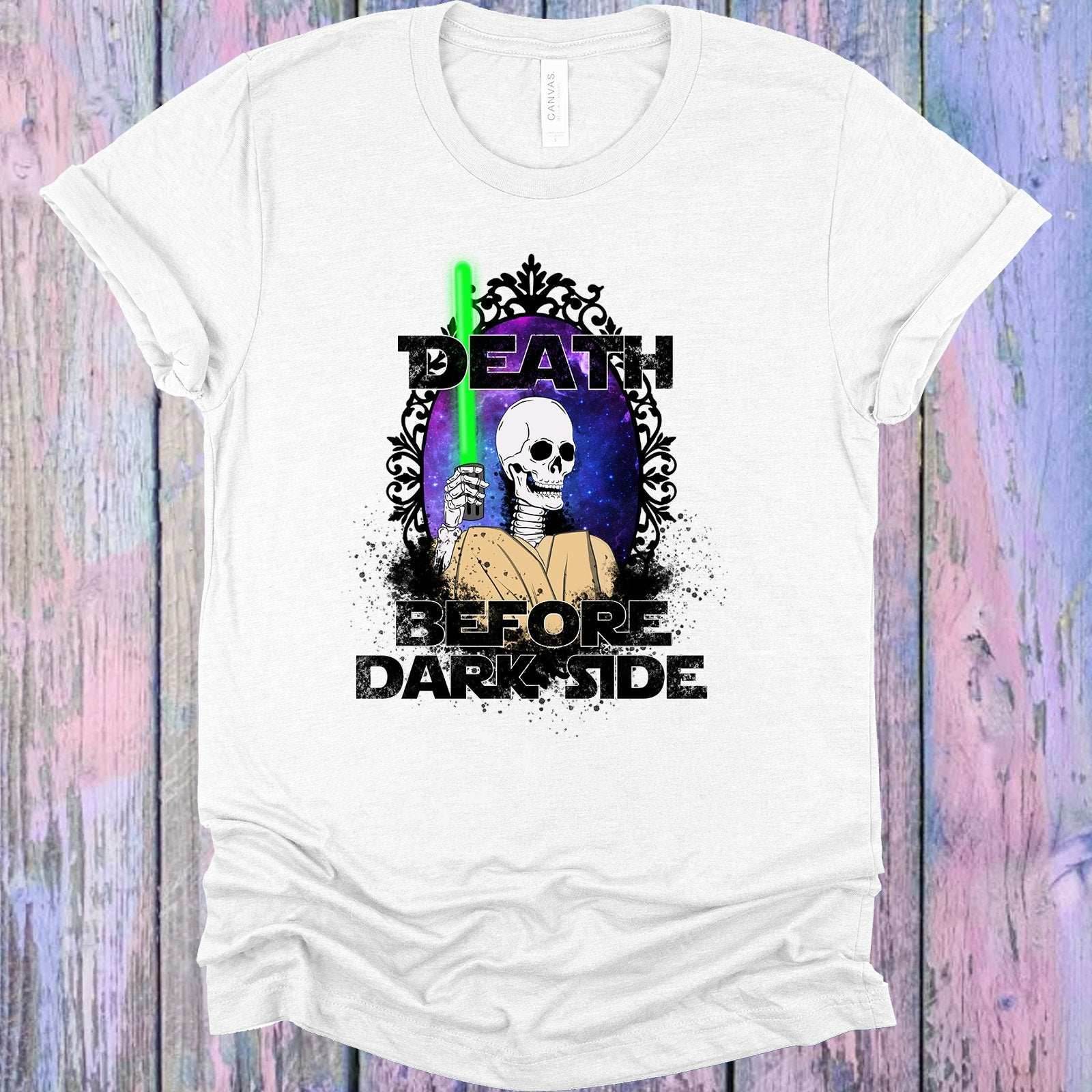 Death Before Dark Side Graphic Tee - S