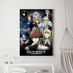 Death Note Anime Poster Prints Wall Art, Painting Bedroom Living Room Wall Bar Restaurant Decor