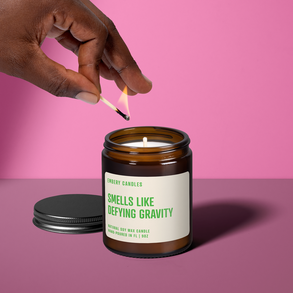 Smells Like Defying Gravity | Soy Wax Scented Candle