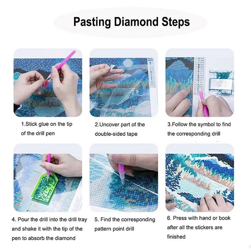 Demon Slayer Diamond Painting Kit Mosaic, Kimetsu no Yaiba Artist DIY Kit Home Decoration Picture Wall Art