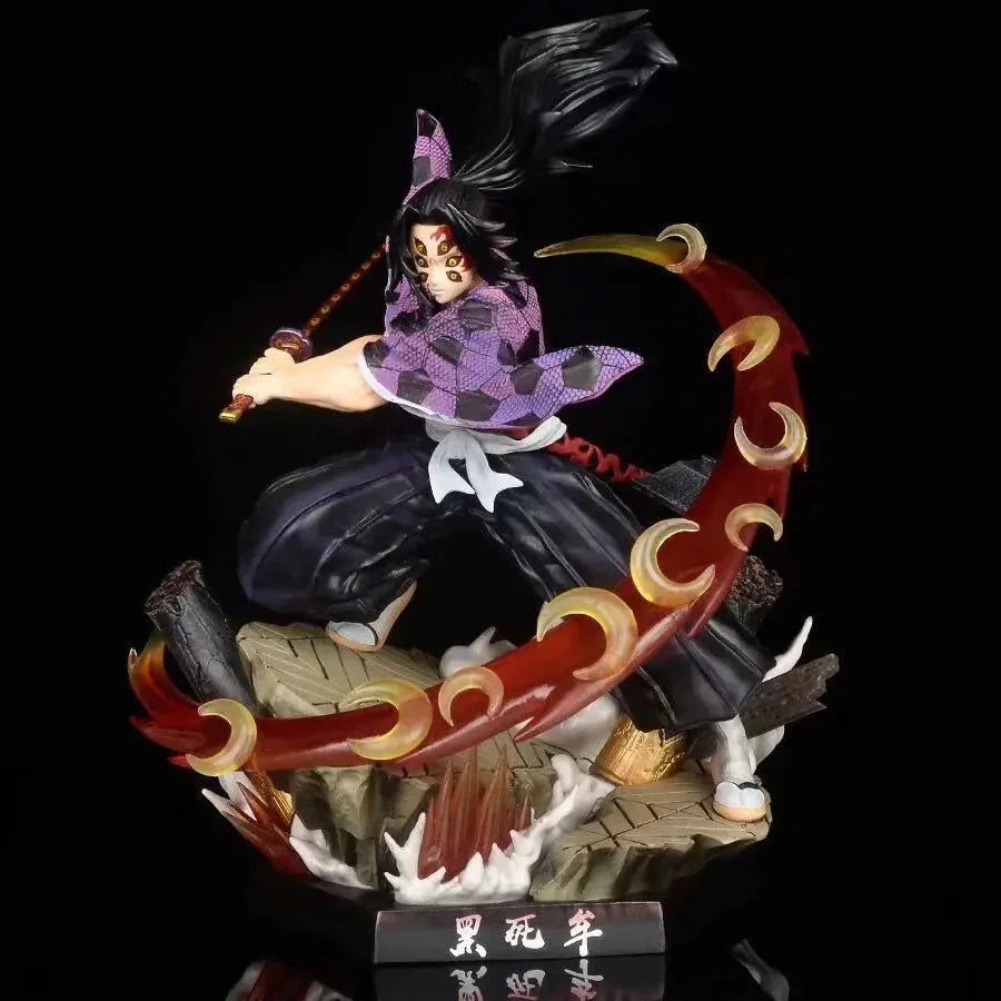 Demon Slayer Kokushibo Anime Action Figure Model Statue Figurine Attack Posture 28 CM