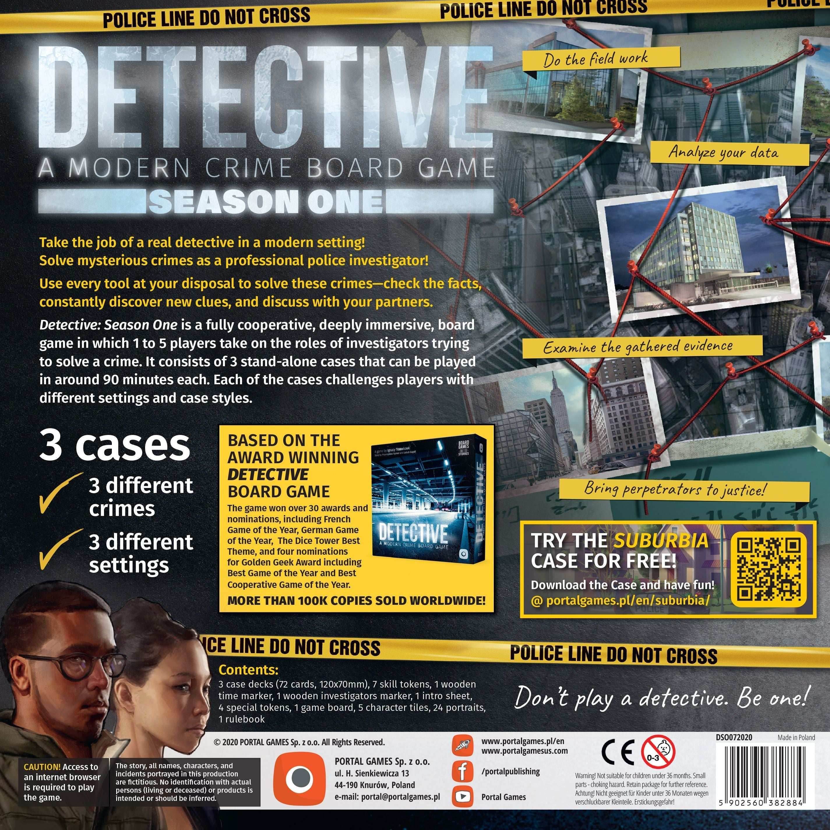 Detective: A Modern Crime Board Game Season One - 