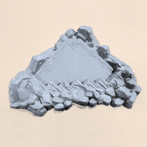 Dice Miner Deluxe Recycled Plastic Mountain Gray - 