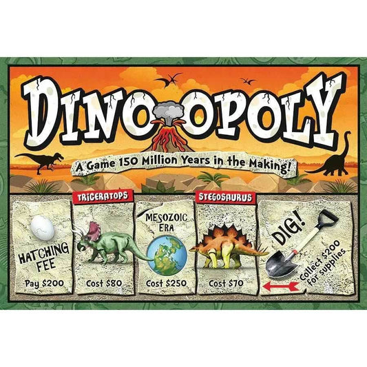 Dino-Opoly Board Game Outset - 