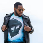 Doctor Who TARDIS Glowing Stars Sublimation T-Shirt - S