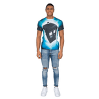 Doctor Who TARDIS Glowing Stars Sublimation T-Shirt - S