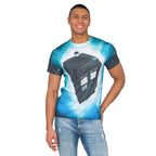 Doctor Who TARDIS Glowing Stars Sublimation T-Shirt - S