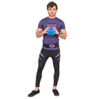 Dodgeball Purple Cobras Adult Costume Set