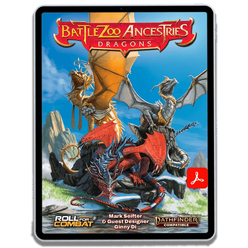 Battlezoo Ancestries: Dragons PDF - Pathfinder 2nd Edition / PDF Only