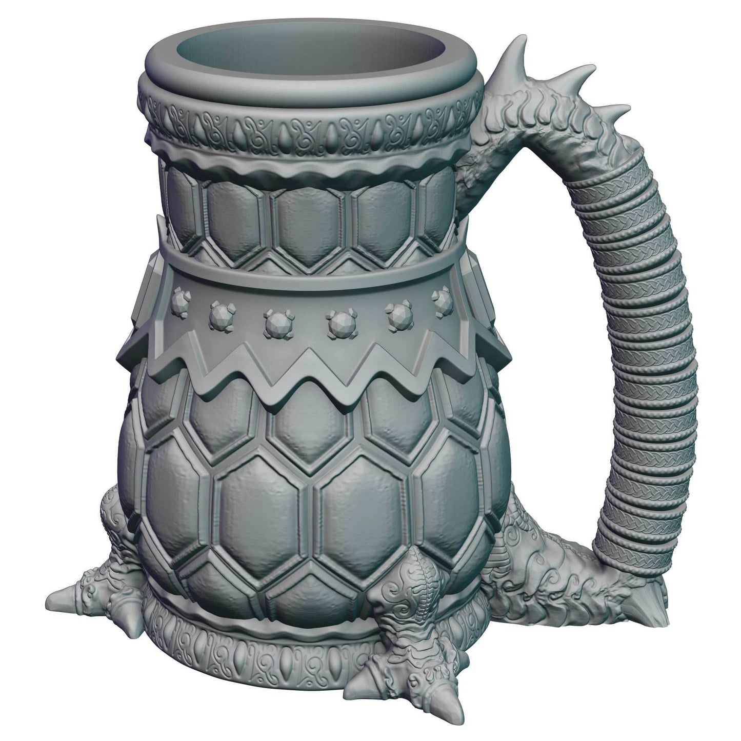 Dragon Blooded Mug (Handle Version) - Tier 1 / Screw Top with Lid
