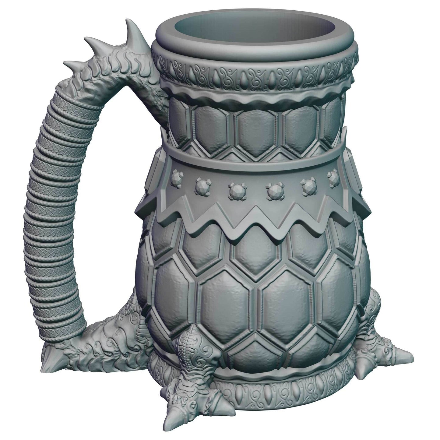 Dragon Blooded Mug (Handle Version) - Tier 1 / Screw Top with Lid