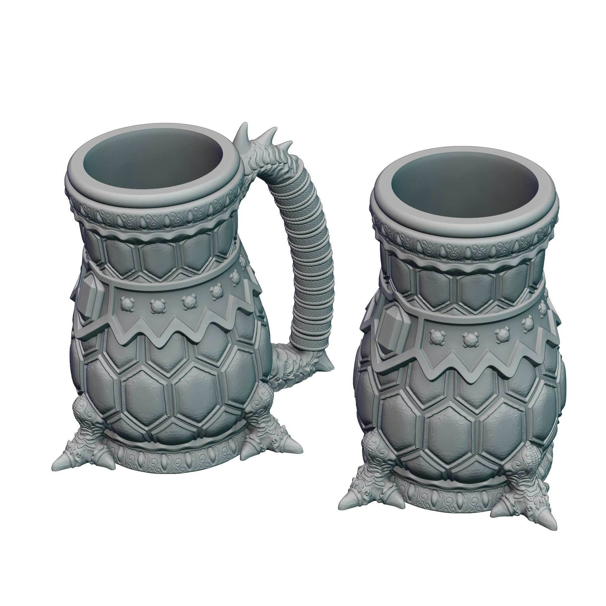 Dragon Blooded Mug (Handle Version) - Tier 1 / Screw Top with Lid