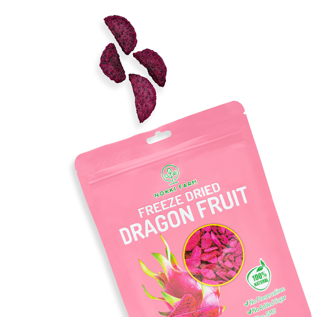 Freeze-Dried Red Dragon Fruit