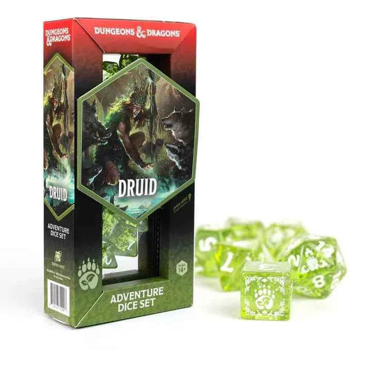 D&D Adventure Dice: Druid (Green) - 