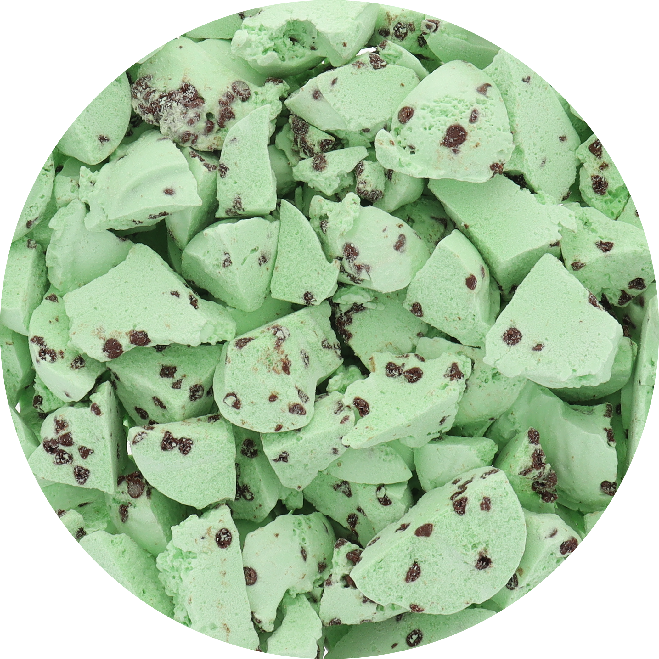 Freeze Dried Ice Cream That Does Not Melt (Bits) Dubai Style Chocolate Pistachio