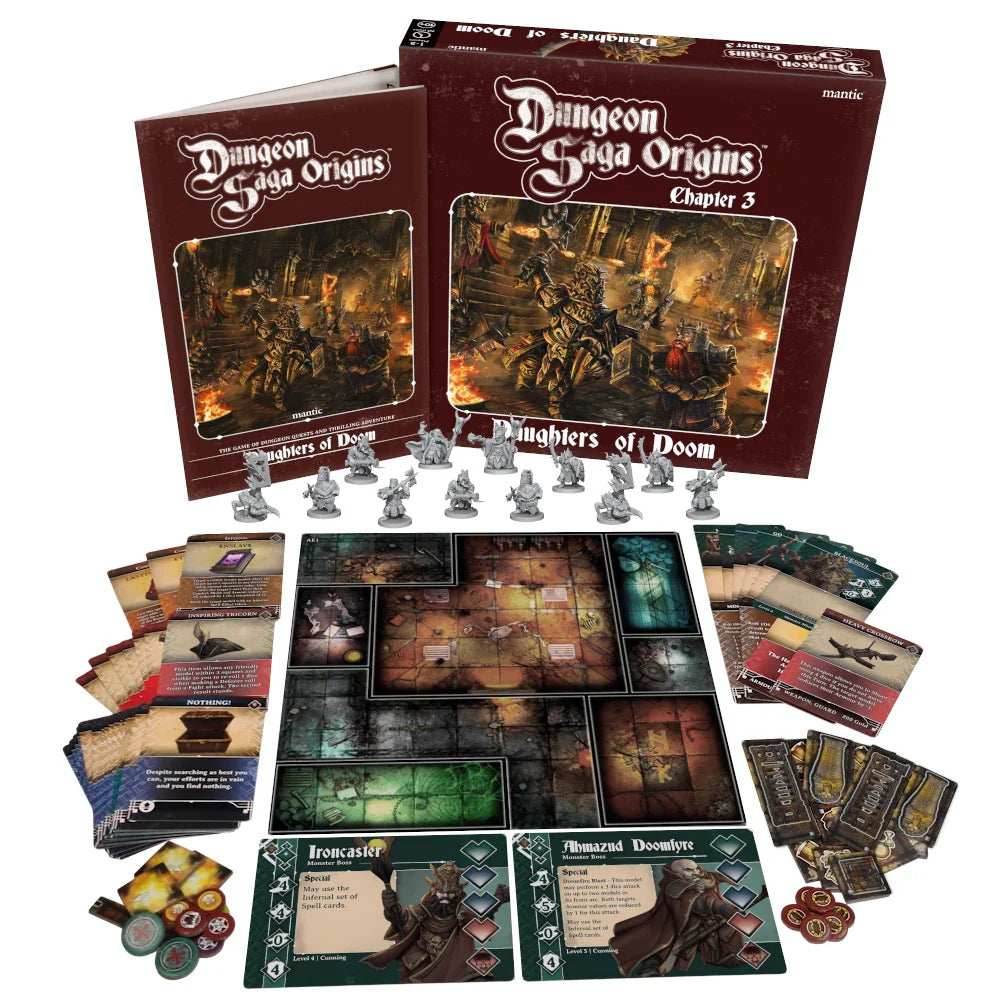 Dungeon Saga Origins: Daughters of Doom Expansion - 