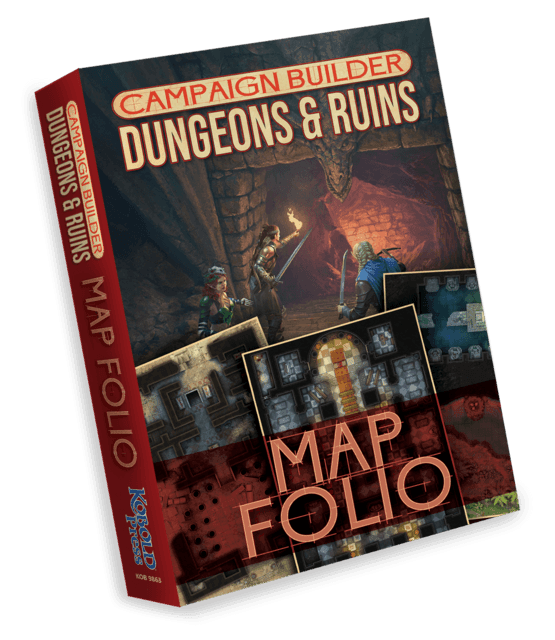 Campaign Builder - Dungeons & Ruins Map Folio - 
