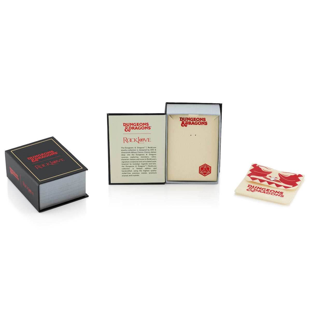 Dungeons and Dragons X RockLove Bard Lute Necklace - 