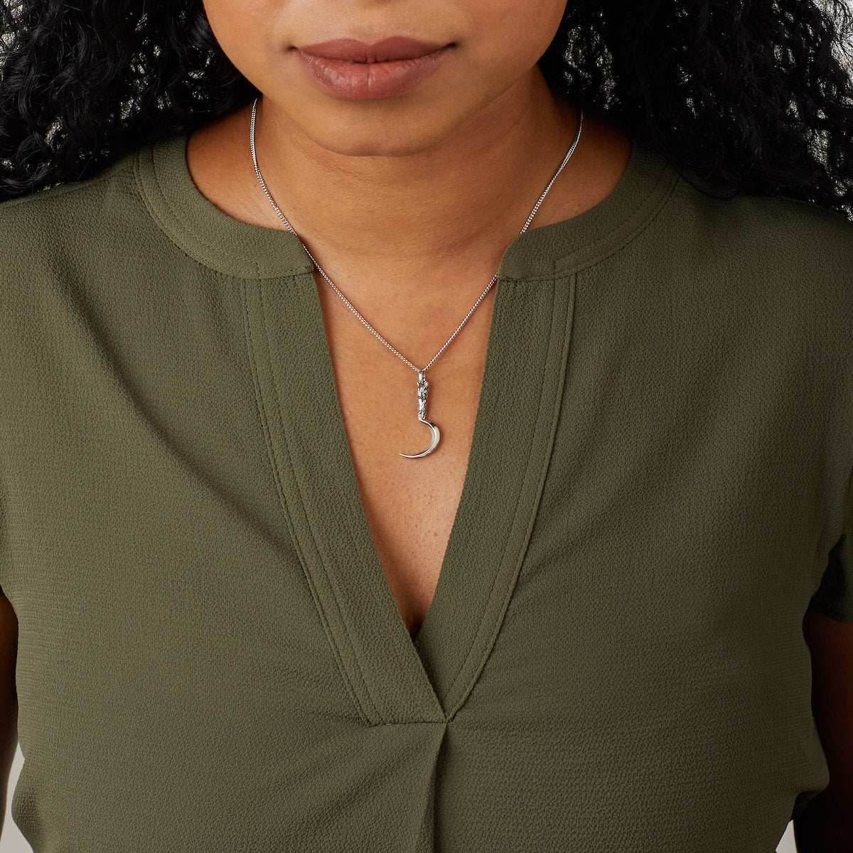 Dungeons and Dragons X RockLove Druid Boline Knife Necklace - 