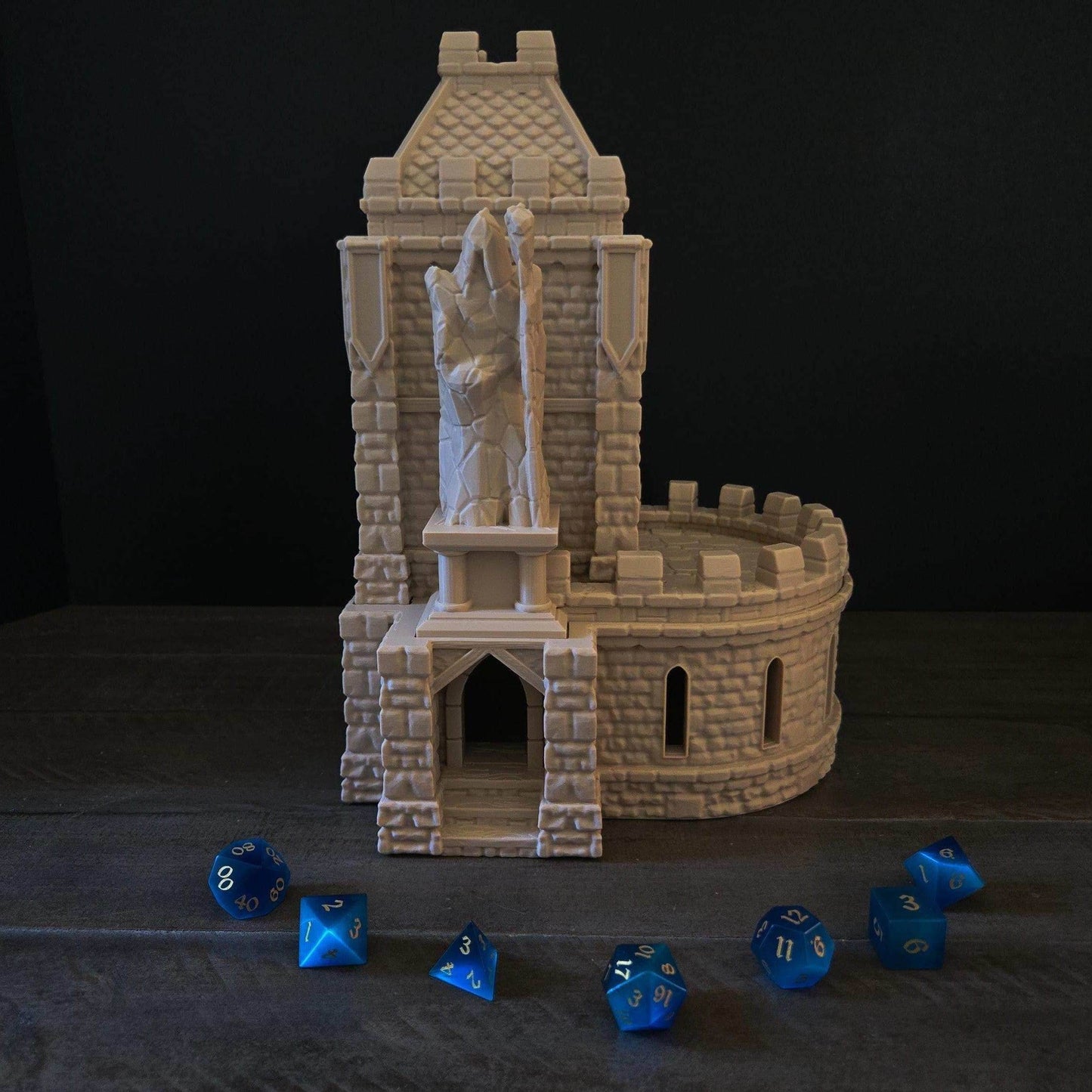 Dwarven Large DND Dice Tower - 