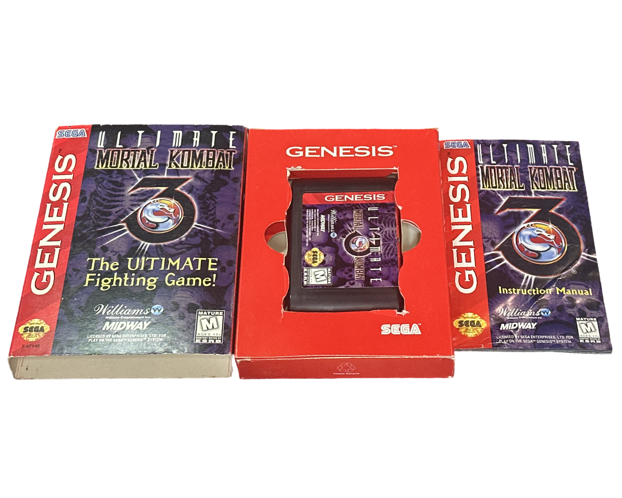 Ultimate Mortal Kombat 3 - Sega Genesis