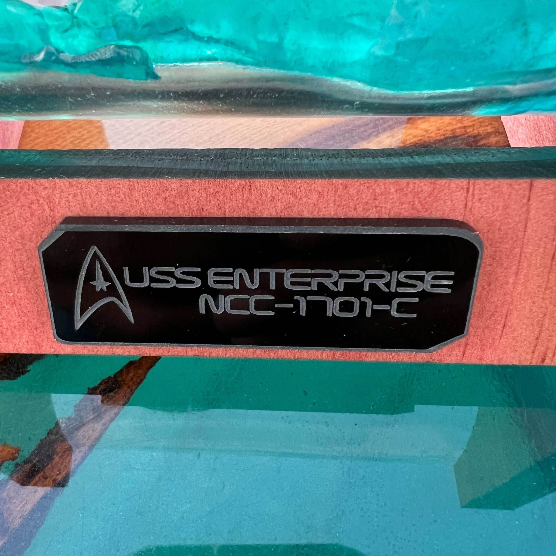 Star Trek NCC-1701-C Enterprise in a Bottle - 