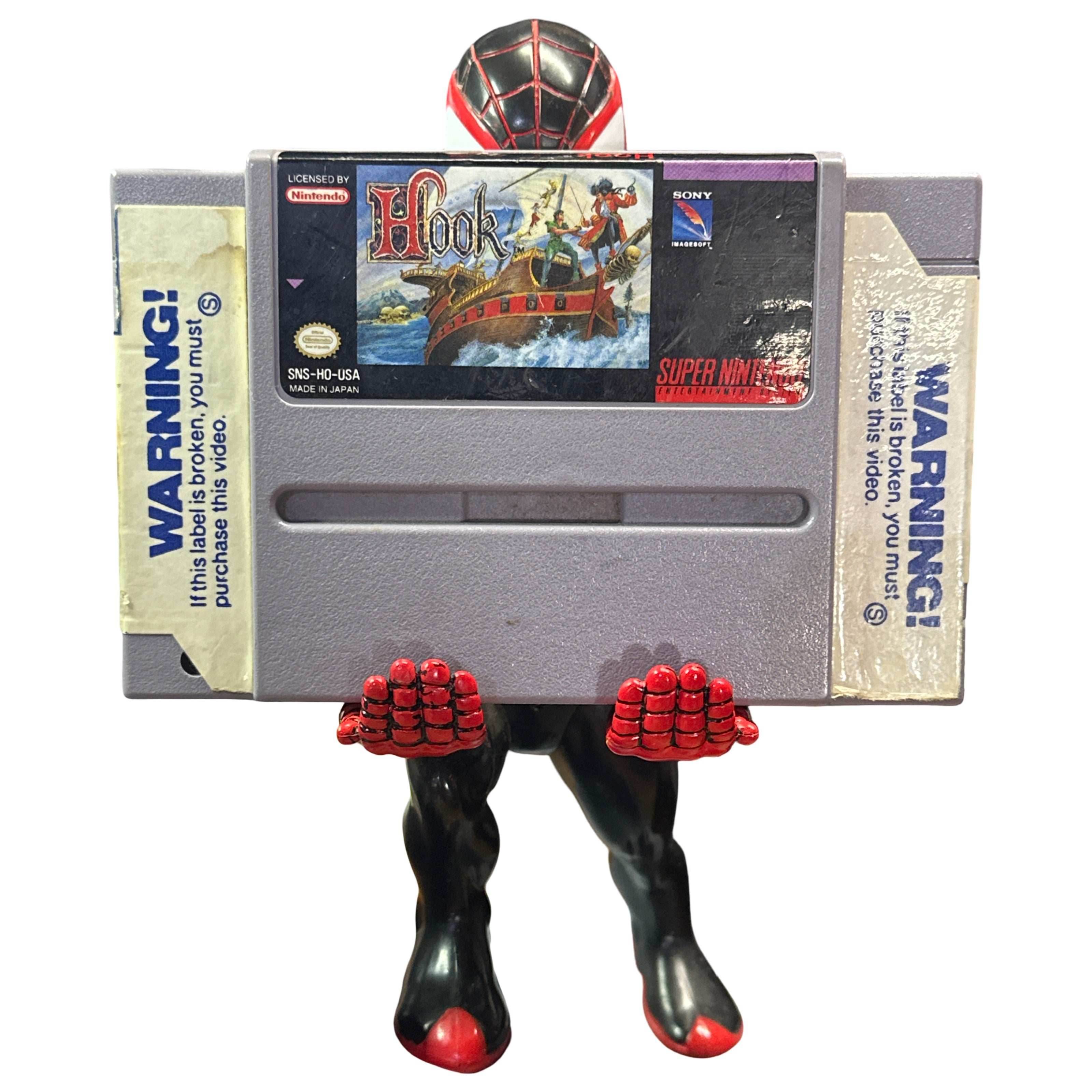 Hook - Super Nintendo - Game Only With Blockbuster Stickers