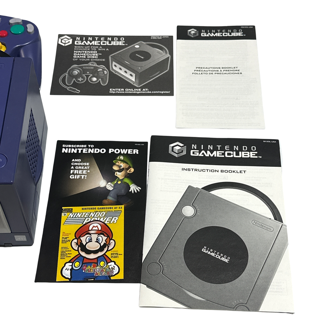 Indigo GameCube System (with 2 Original NGC Controllers) - Role-Players