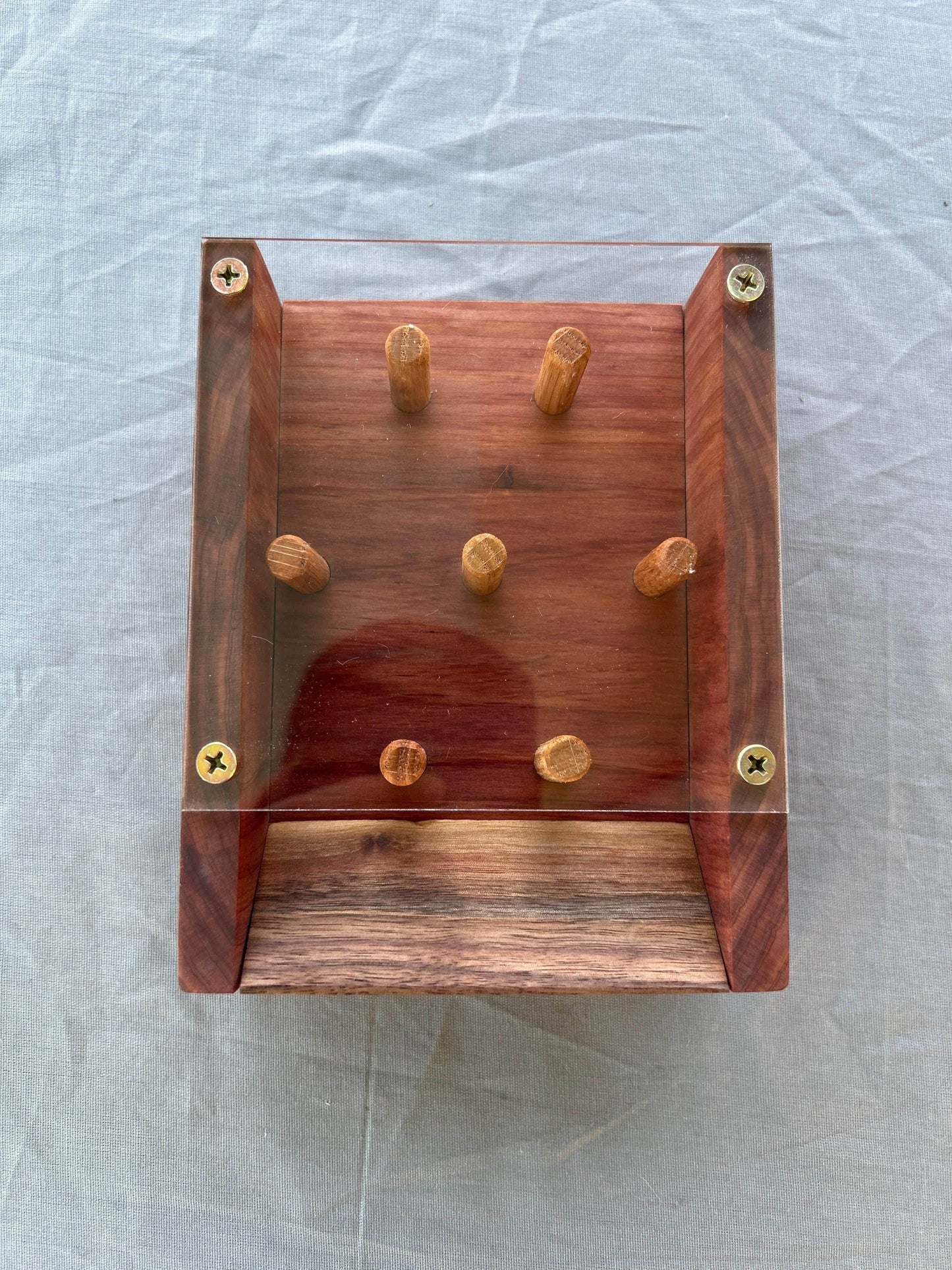 Dice Tower - Red cedar