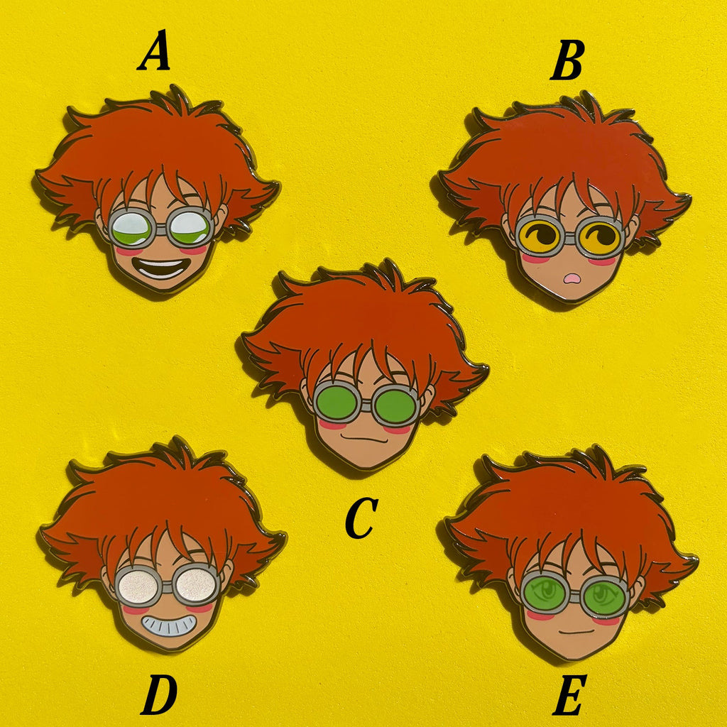 Space Cowboy Moods Blind Bag 1.75"-2" hard enamel pins