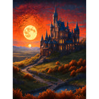 Ingooood Jigsaw Puzzle 1000 Pieces- ÉGLISE SOUS LE COUCHER DE SOLEIL - Entertainment Toys for Adult Special Graduation or Birthday Gift Home Decor
