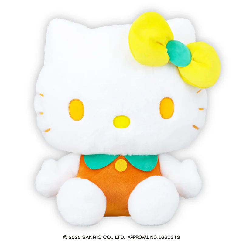 Sanrio Hello Kitty Citrus Doll 16.5" Plush - Premium Fruit Theme - EIKO Official Collectible