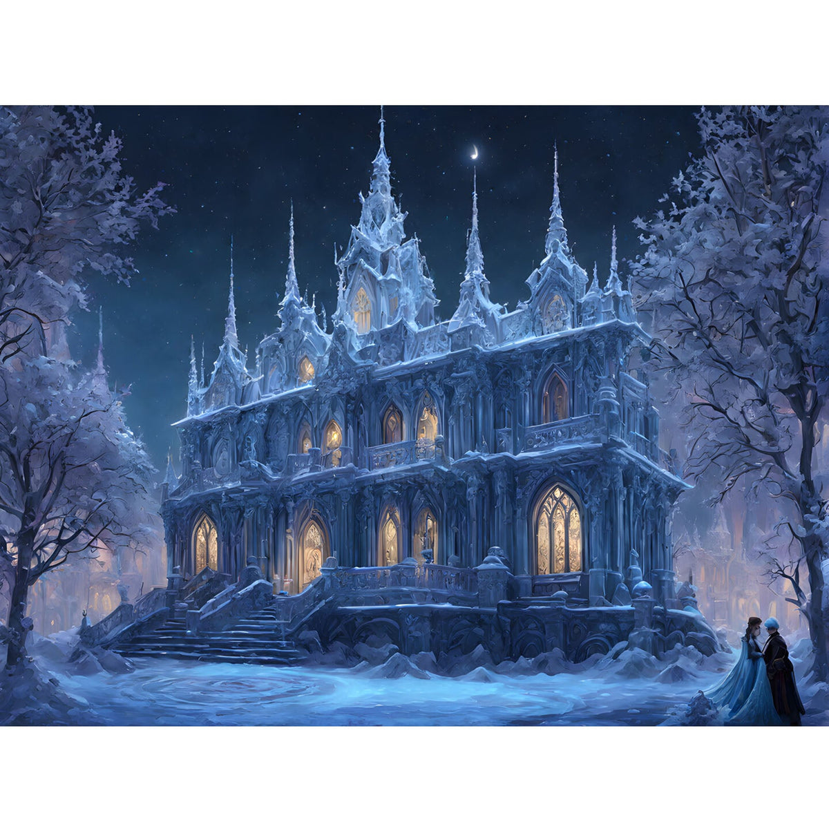Ingooood Jigsaw Puzzle 1000 Pieces- FROZEN ENVIRONMENT - Entertainment Toys for Adult Special Graduation or Birthday Gift Home Decor