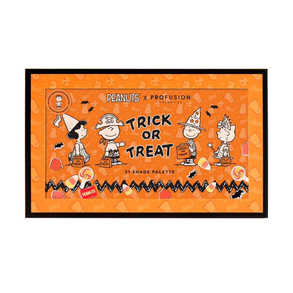 Peanuts Halloween | Trick or Treat 31 Shade Palette